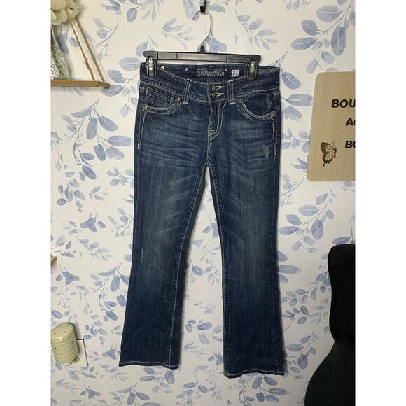 Miss Me Womens Boot Cut Jeans Size 27 - Picture 6 of 9